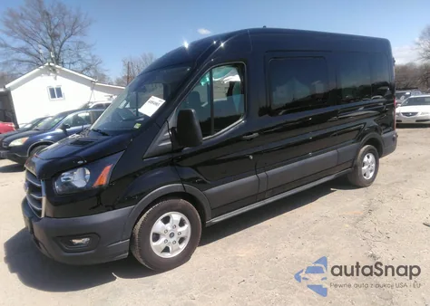 2020 Ford Transit-350 Passenger Van Xl из США, поврежденный, VIN 1FBAX2C87LKB25667